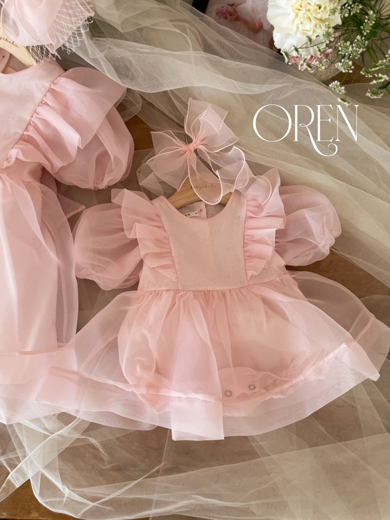 Oren - Korean Baby Fashion - #babygirlfashion - Ines Organza Clip - 5