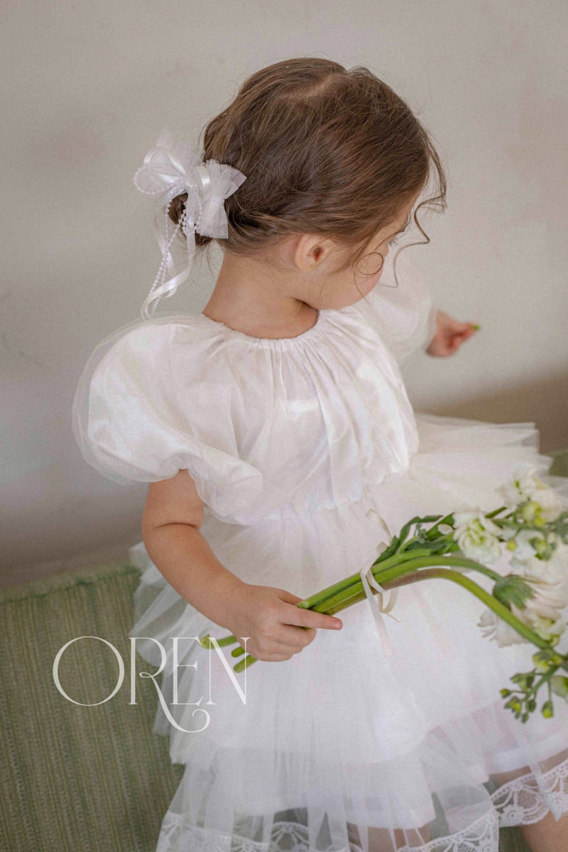 Oren - Korean Baby Fashion - #babygirlfashion - Rachel Pearl Hair Clip