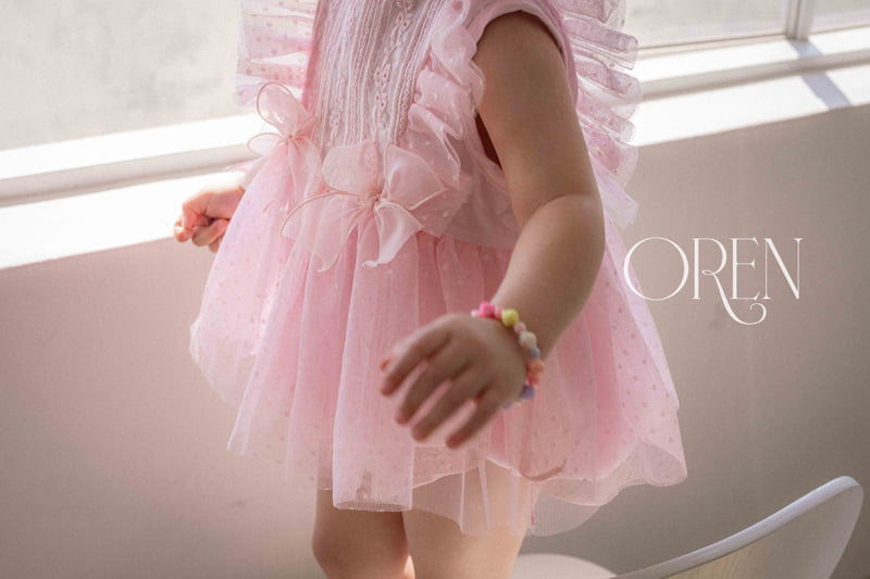 Oren - Korean Baby Fashion - #babylifestyle - Petit Maman Dot Sha Suit - 11