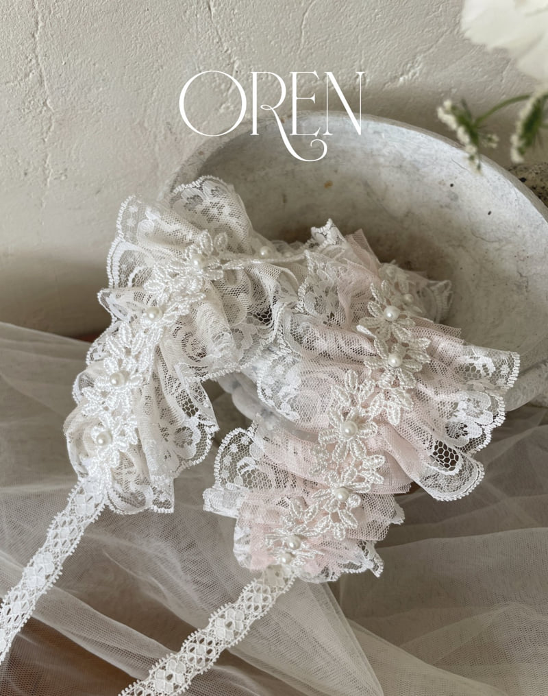 Oren - Korean Baby Fashion - #babylifestyle - Chloe Lace Hairband - 9