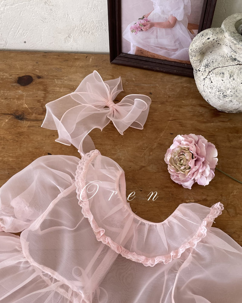 Oren - Korean Baby Fashion - #babylifestyle - Ines Organza Clip - 6