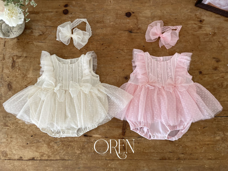 Oren - Korean Baby Fashion - #babyoninstagram - Alice Double Ribbon Hairband - 11