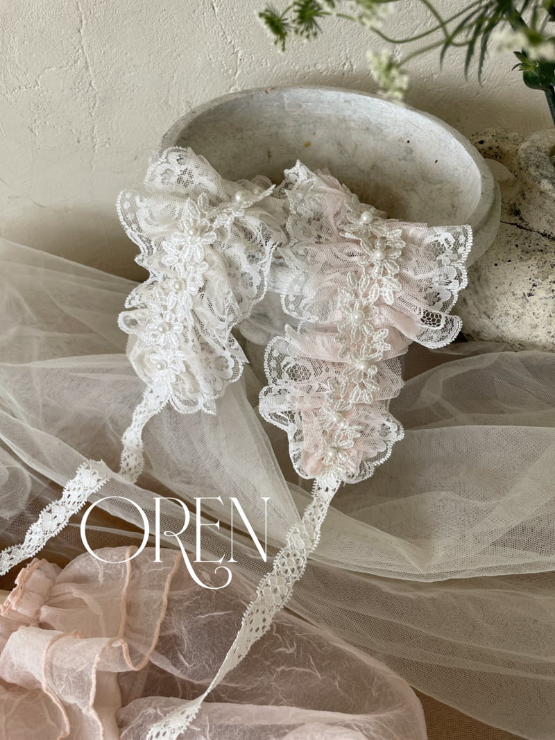 Oren - Korean Baby Fashion - #babyoninstagram - Chloe Lace Hairband - 10