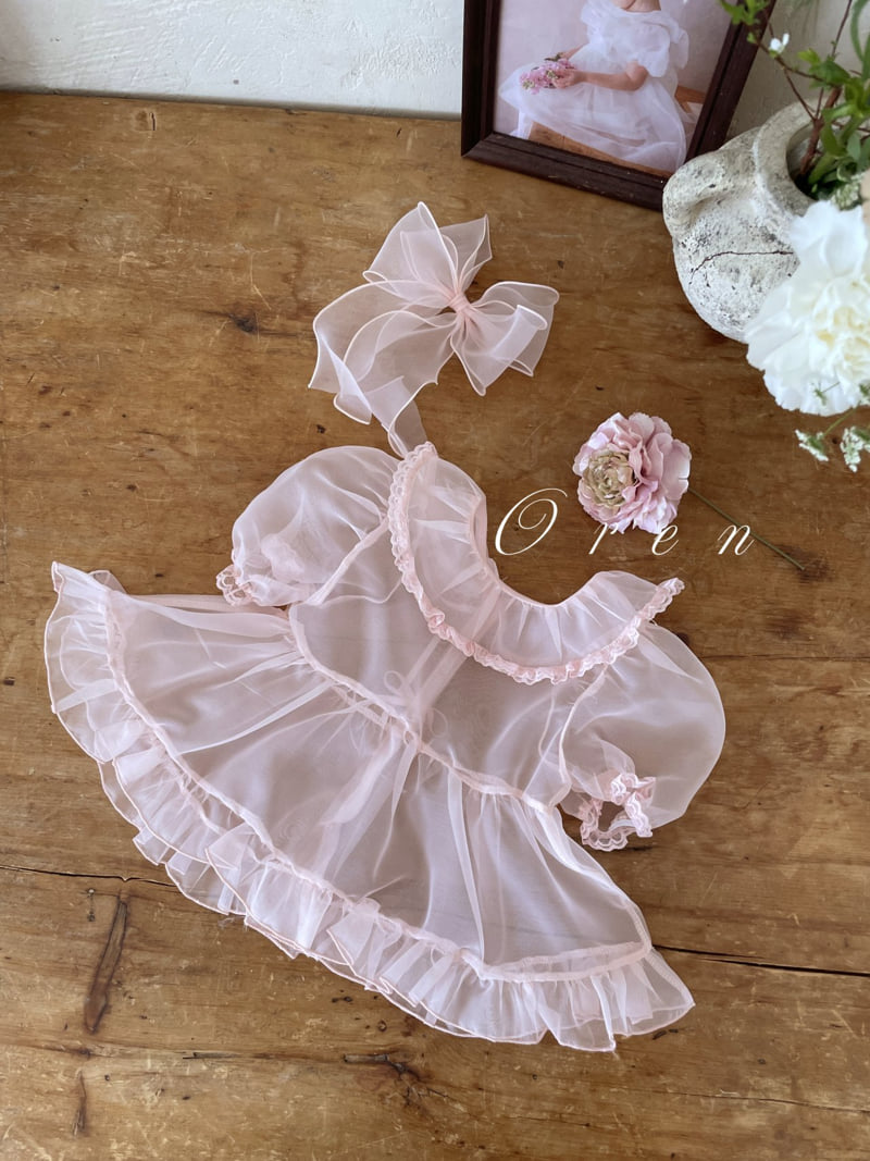 Oren - Korean Baby Fashion - #babyoninstagram - Ines Organza Clip - 7