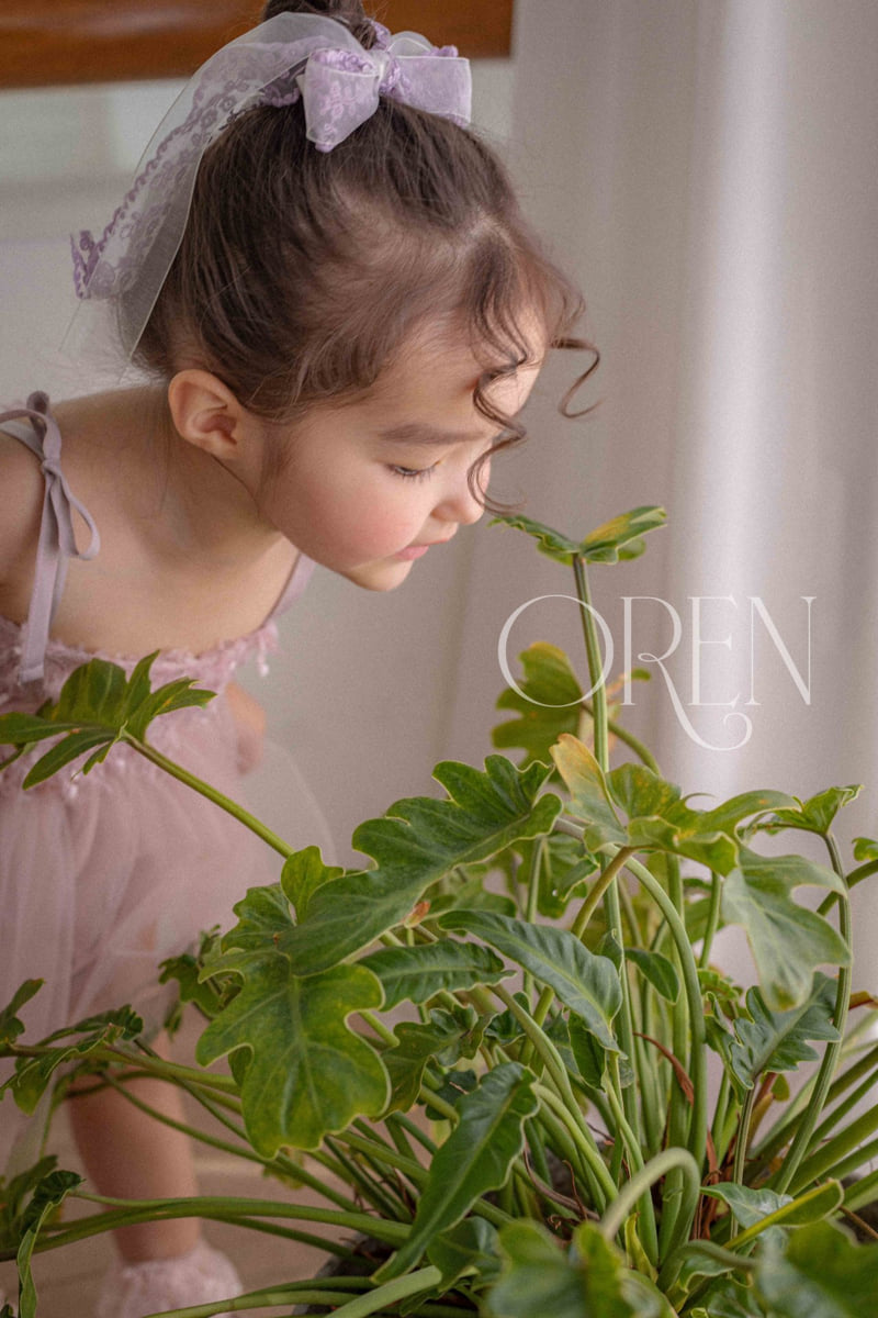 Oren - Korean Baby Fashion - #babyoninstagram - Atte Double Ribbon Hair Clip - 6