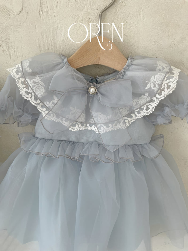 Oren - Korean Baby Fashion - #babyootd - Rachel Organza Suit - 6