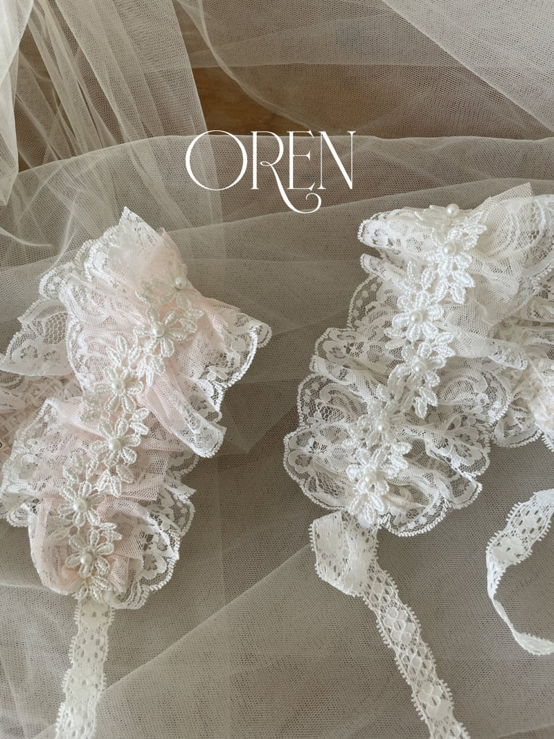 Oren - Korean Baby Fashion - #babyootd - Chloe Lace Hairband - 11