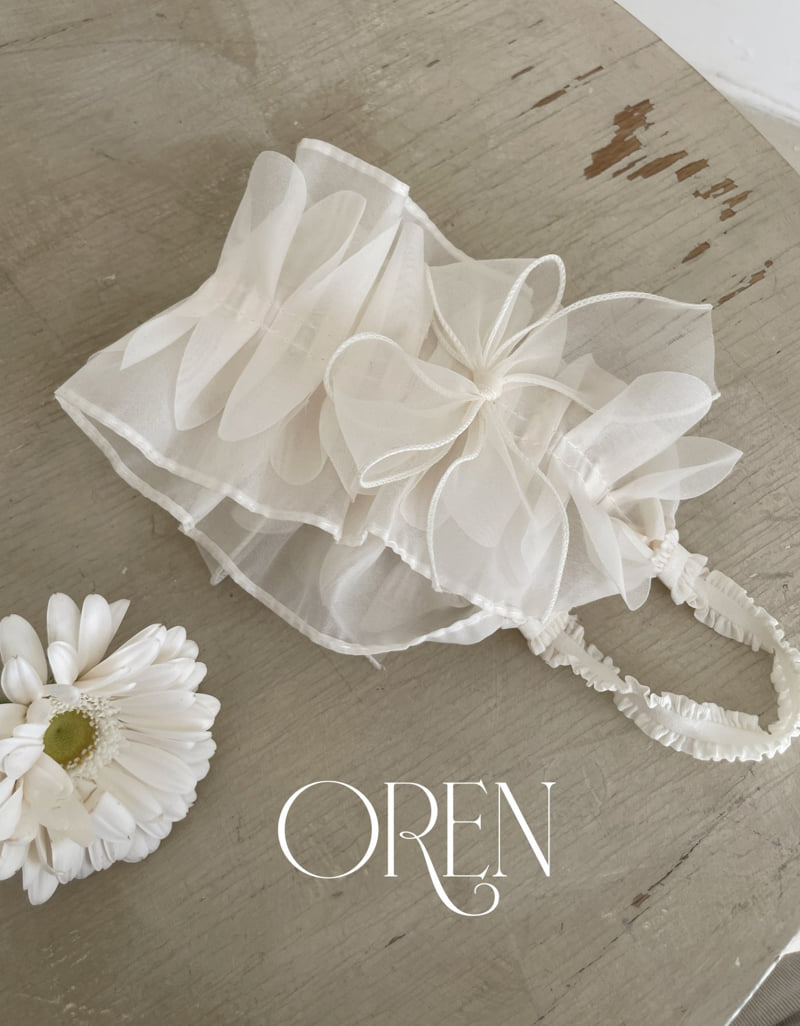 Oren - Korean Baby Fashion - #babyootd - Emma Organza Cutting Hairband - 9