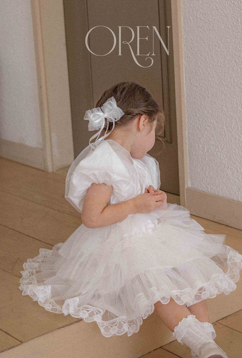 Oren - Korean Baby Fashion - #babyoninstagram - Rachel Pearl Hair Clip - 4