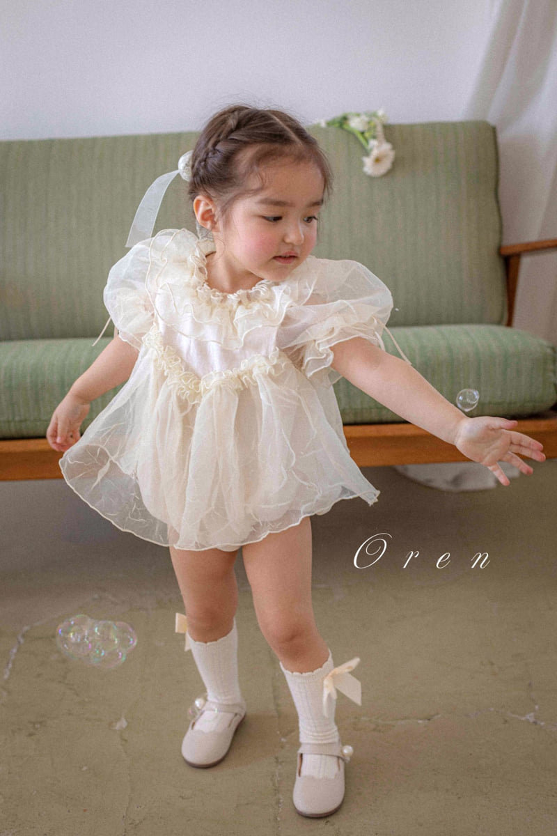 Oren - Korean Baby Fashion - #babyoutfit - Sophie Organza Suit - 9