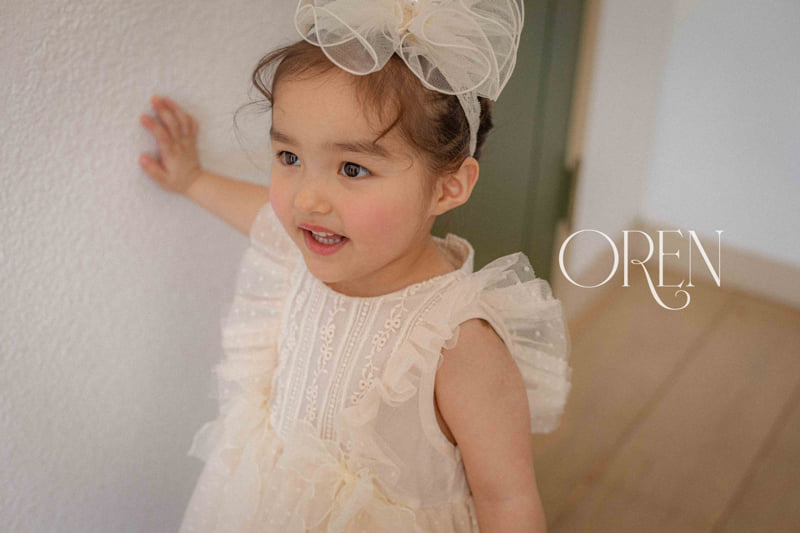 Oren - Korean Baby Fashion - #onlinebabyshop - Petit Maman Dot Sha Suit - 3