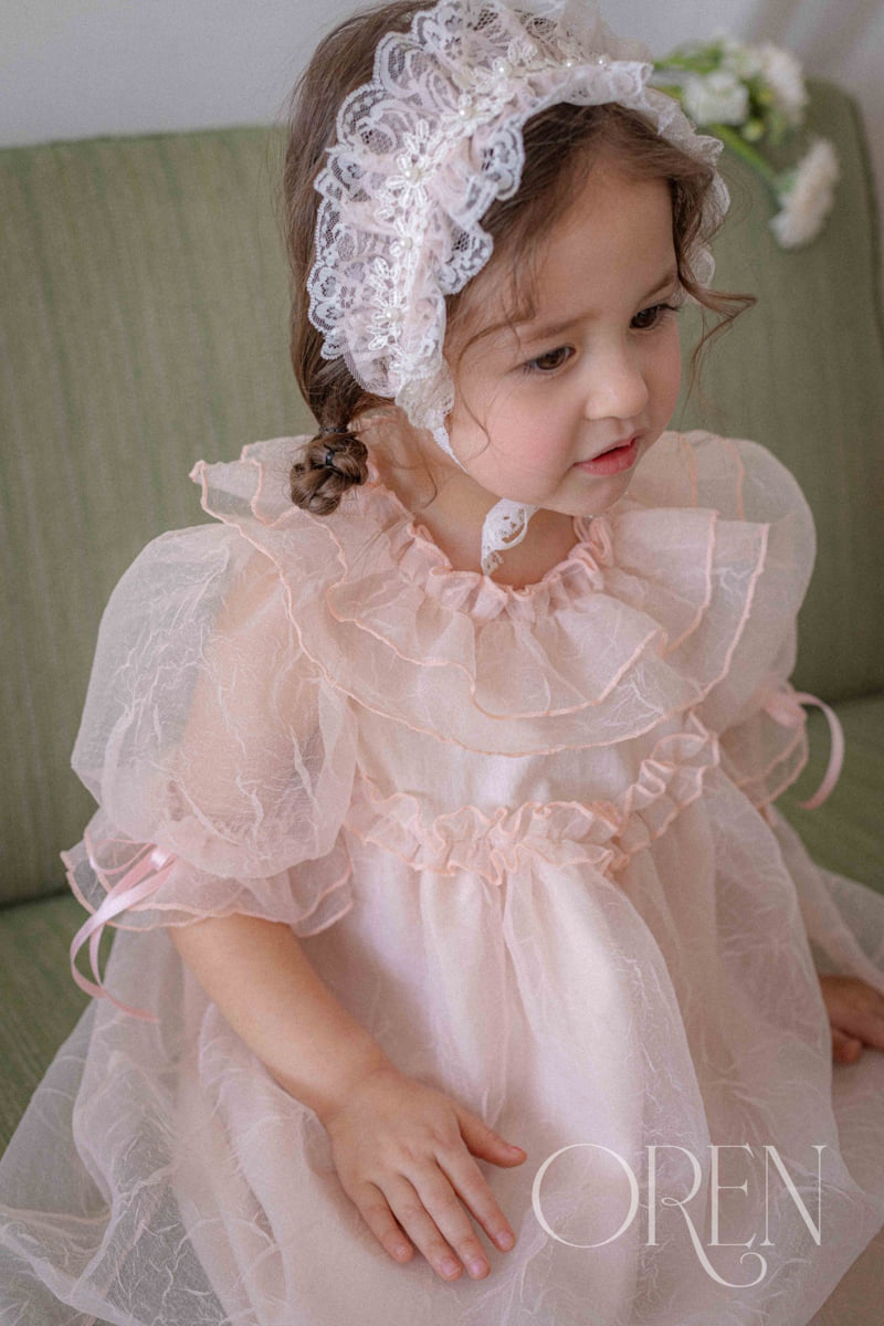 Oren - Korean Baby Fashion - #onlinebabyshop - Chloe Lace Hairband