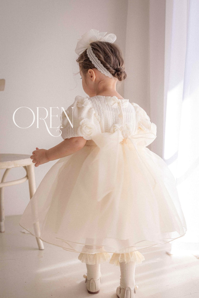 Oren - Korean Children Fashion - #designkidswear - Kids Roseberry Organza One-piece - 10