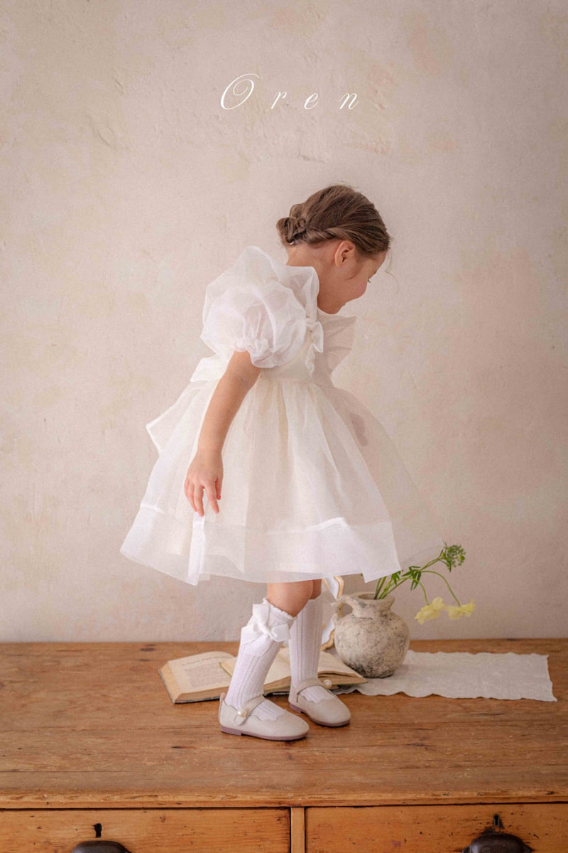 Oren - Korean Children Fashion - #kidsshorts - Ines Organza One-piece - 10
