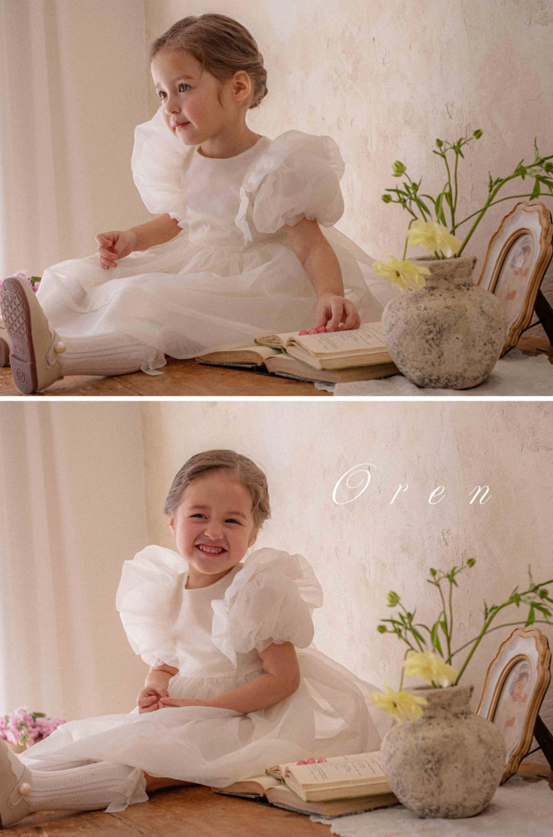 Oren - Korean Children Fashion - #kidsstore - Ines Organza One-piece - 11