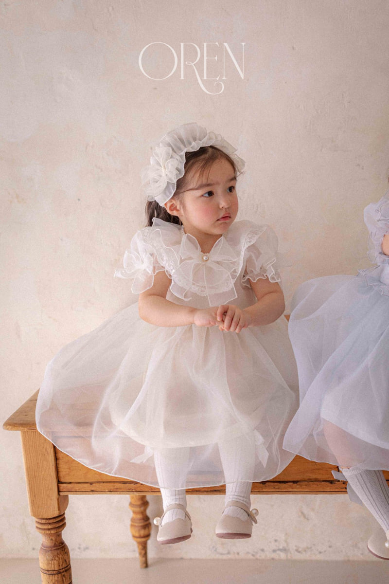 Oren - Korean Children Fashion - #kidsshorts - Kids Rachel Organza One-piece - 4