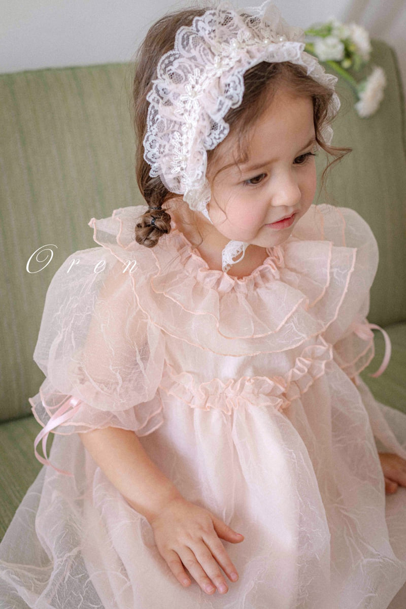 Oren - Korean Children Fashion - #kidzfashiontrend - Kids Sophie Organza One-piece - 7