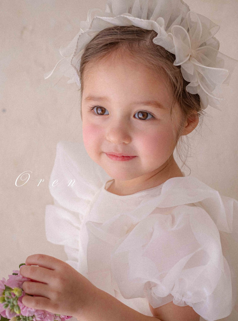 Oren - Korean Children Fashion - #toddlerclothing - Ines Organza One-piece - 3