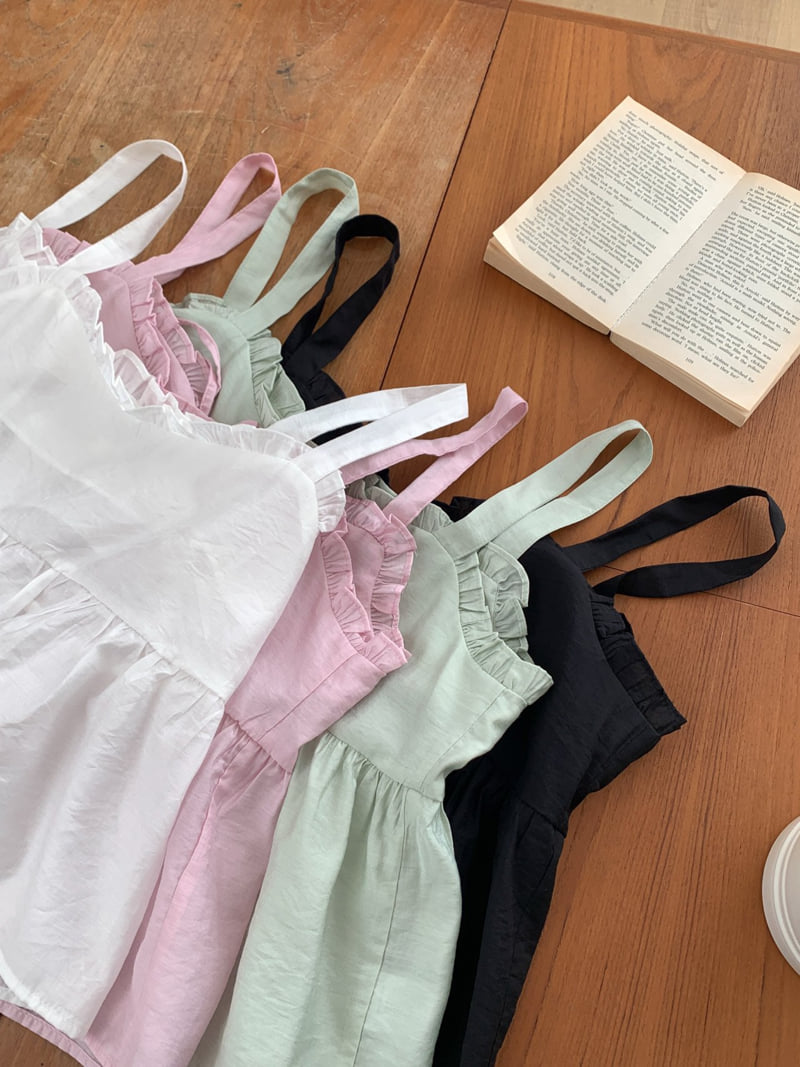 Osense - Korean Women Fashion - #womensfashion - Shine Open Two Way Bustier Blouse - 12