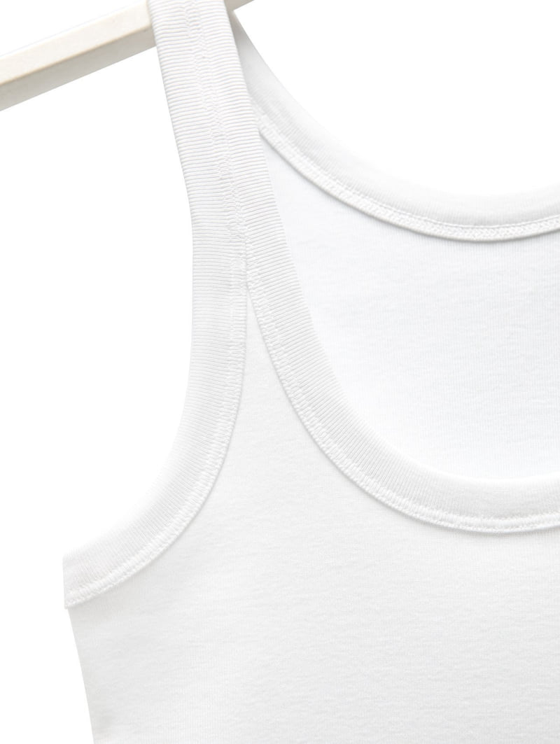 Paper Moon - Korean Women Fashion - #momslook - Bolero Layered Sleeveless Tank Set Top - 12