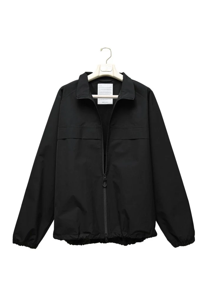 Paper Moon - Korean Women Fashion - #momslook - Renylon Color Block Detail Full Zipped Jacket - 9