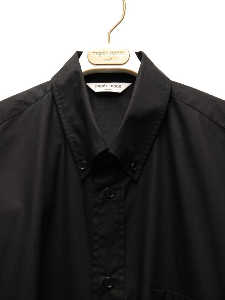 Paper Moon - Korean Women Fashion - #pursuepretty - Oversized Cotton Pocket Detail Button Down Shirt - 9