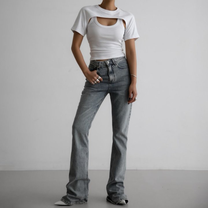 Paper Moon - Korean Women Fashion - #thelittlethings - Bolero Layered Sleeveless Tank Set Top