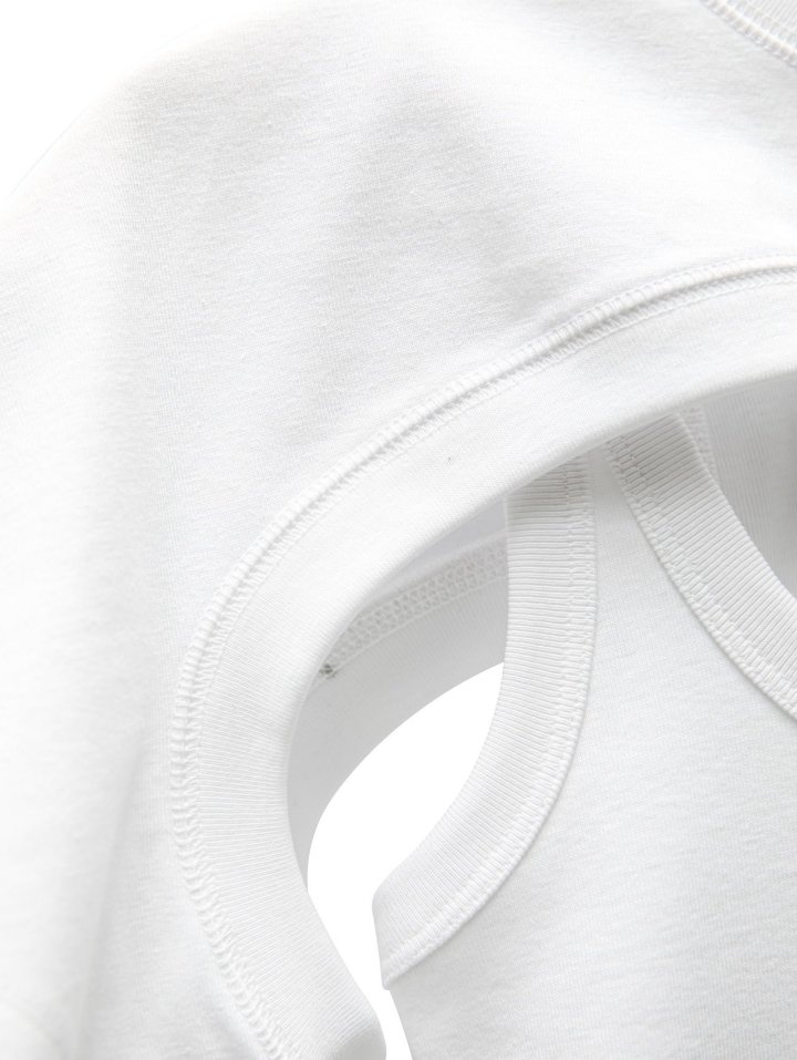 Paper Moon - Korean Women Fashion - #womensfashion - Bolero Layered Sleeveless Tank Set Top - 11