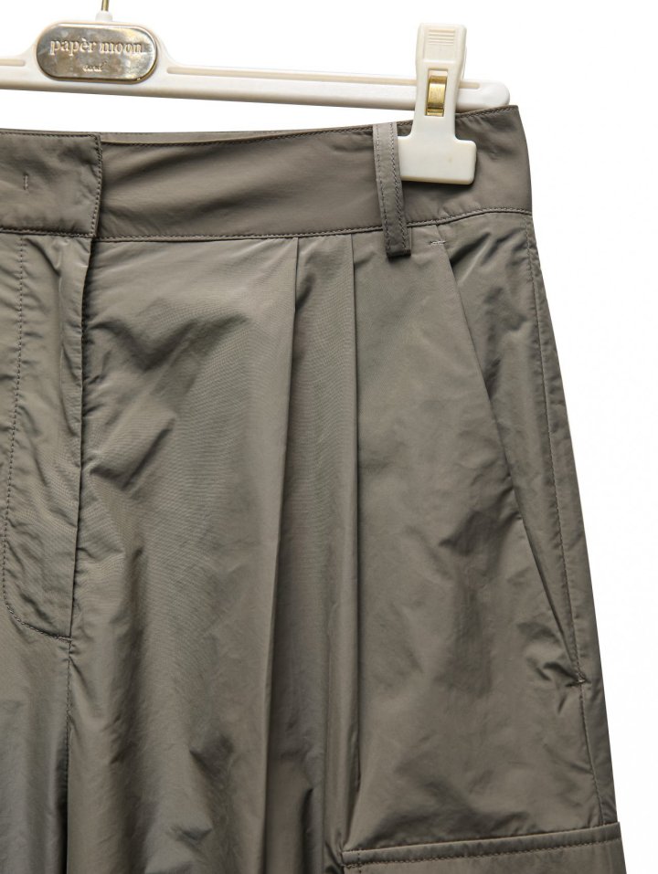 Paper Moon - Korean Women Fashion - #womensfashion - Nylon Cargo Wide Slacks - 10