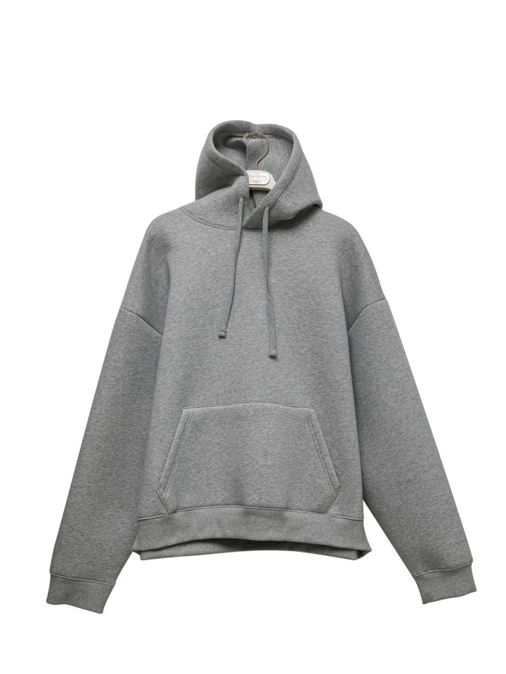 Paper Moon - Korean Women Fashion - #womensfashion - Oversized Neoprene Hoodie Sweatshirt - 9