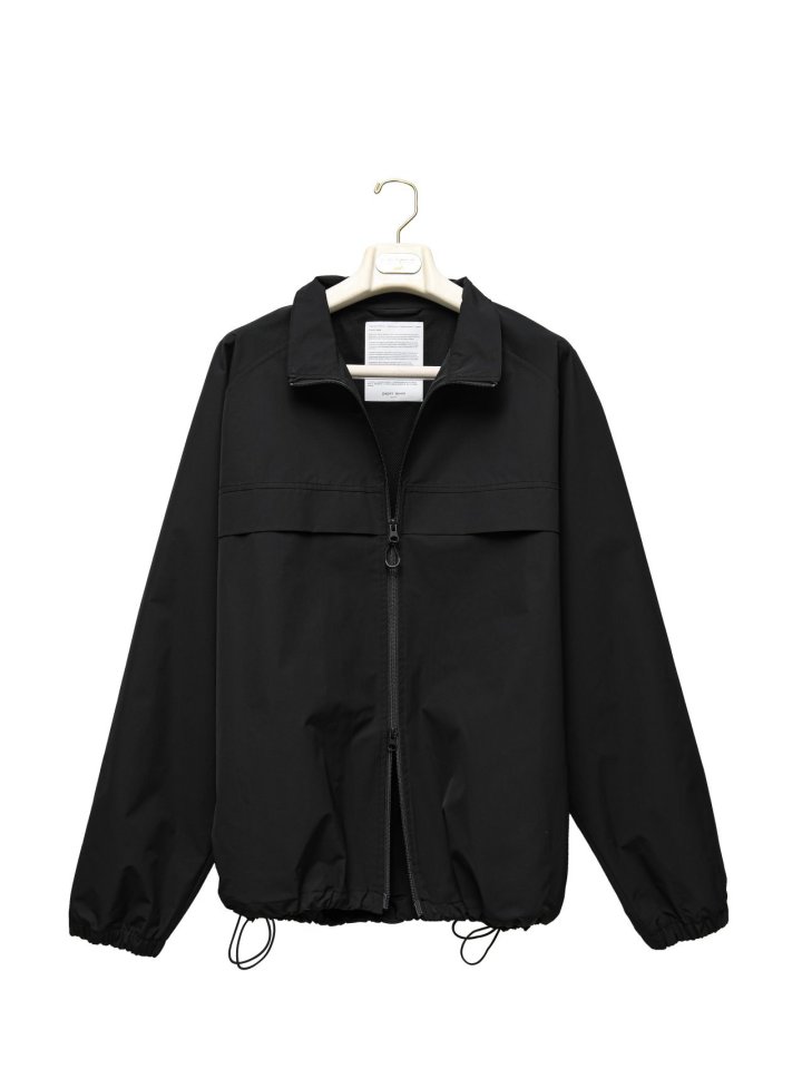 Paper Moon - Korean Women Fashion - #womensfashion - Renylon Color Block Detail Full Zipped Jacket - 10