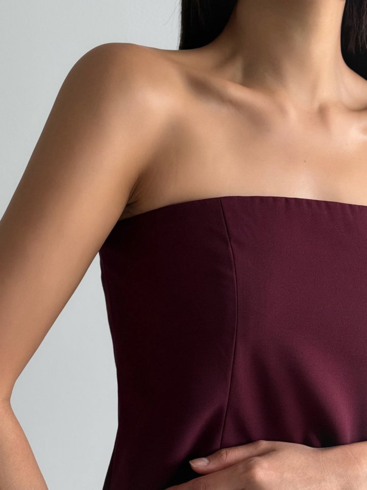 Paper Moon - Korean Women Fashion - #womensfashion - Tailored Off Shoulder Flared Top Blouse - 7