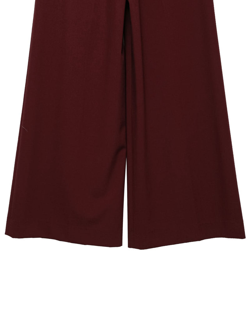 Paper Moon - Korean Women Fashion - #womensfashion - Tailored One Pin-tuck Wide Slacks - 12