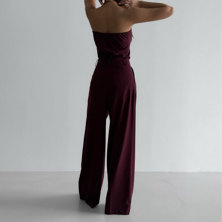 Paper Moon - Korean Women Fashion - #momslook - Tailored One Pin-tuck Wide Slacks - 4