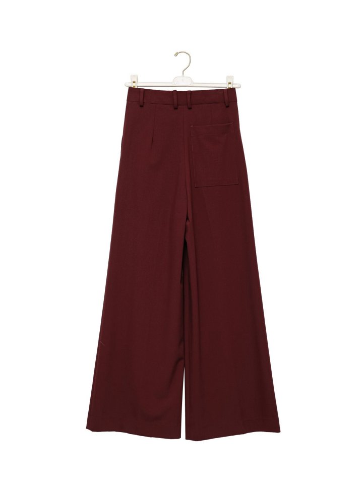 Paper Moon - Korean Women Fashion - #womensfashion - Tailored One Pin-tuck Wide Slacks - 6