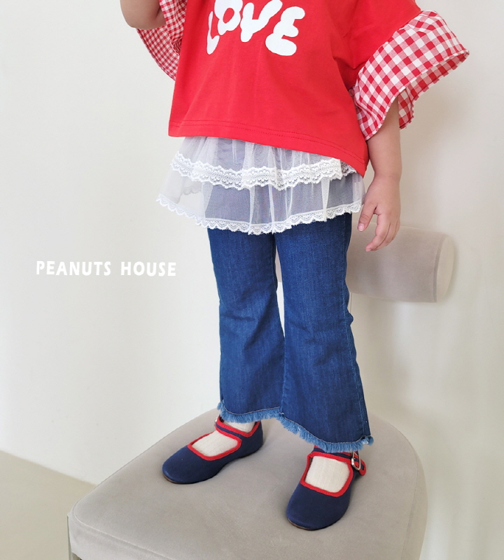 Peanuts - Korean Children Fashion - #Kfashion4kids - Lace Skirt