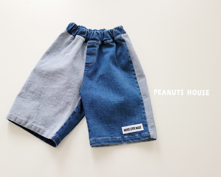 Peanuts - Korean Children Fashion - #Kfashion4kids - Half Half Jeans - 6