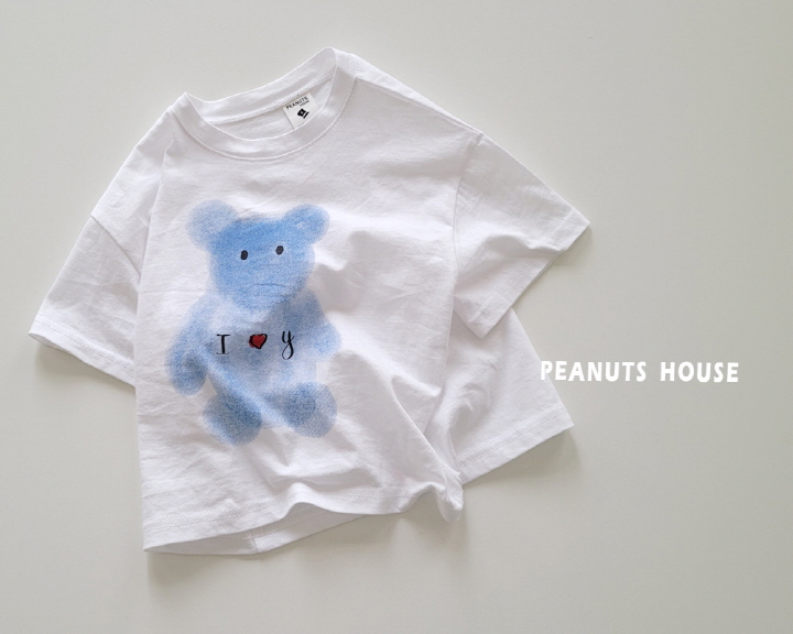 Peanuts - Korean Children Fashion - #Kfashion4kids - Soft Bear Tee - 12