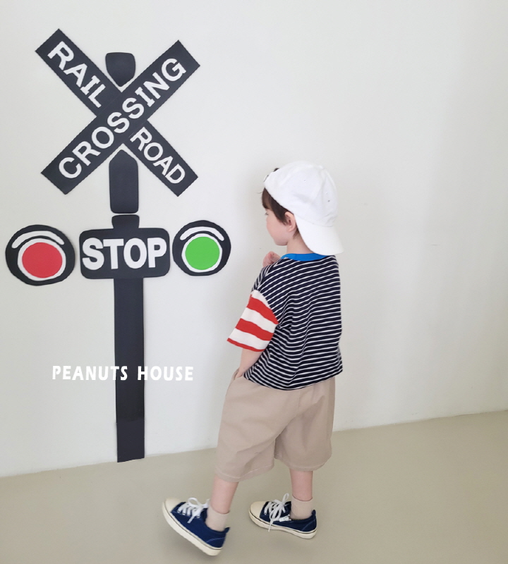 Peanuts - Korean Children Fashion - #Kfashion4kids - Mixing Stripe Tee - 9