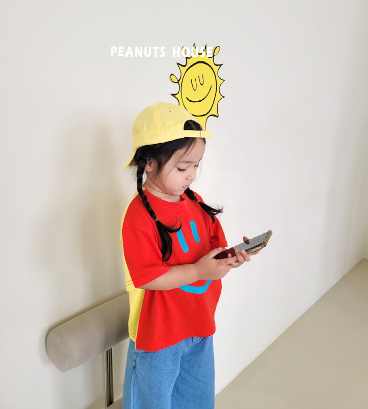 Peanuts - Korean Children Fashion - #Kfashion4kids - Half Half Smile Tee - 5