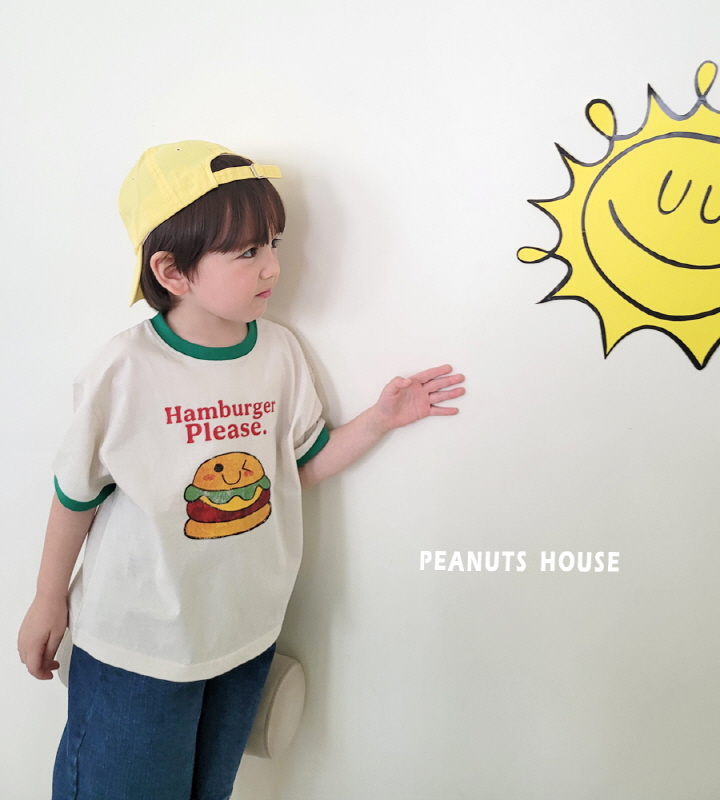 Peanuts - Korean Children Fashion - #kidzfashiontrend - Burger Tee - 4
