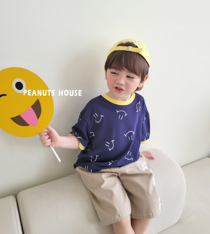 Peanuts - Korean Children Fashion - #Kfashion4kids - Mini Smile Tee