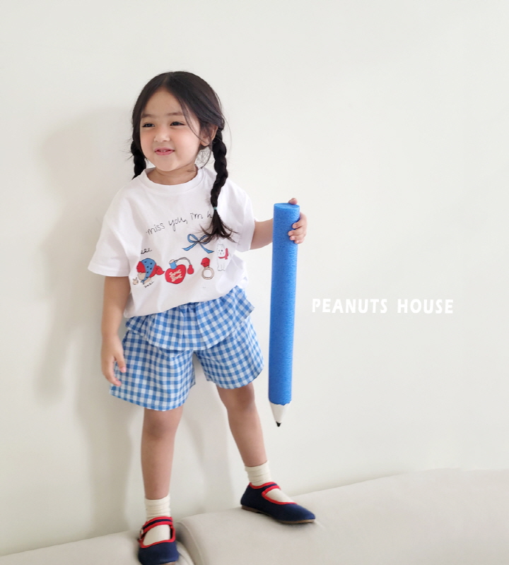 Peanuts - Korean Children Fashion - #childofig - Check Frill Pants - 9