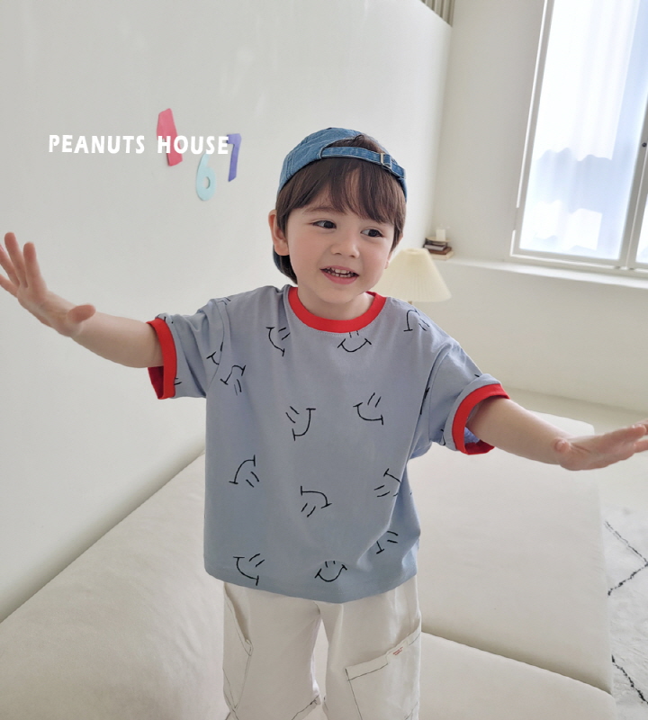 Peanuts - Korean Children Fashion - #childofig - Mini Smile Tee - 6