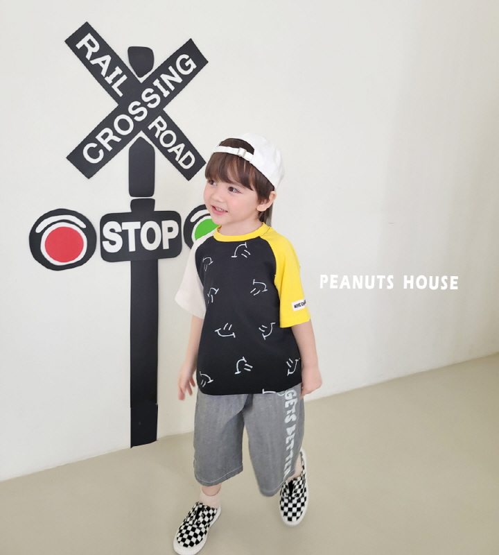 Peanuts - Korean Children Fashion - #childofig - Smile Raglan Tee - 6