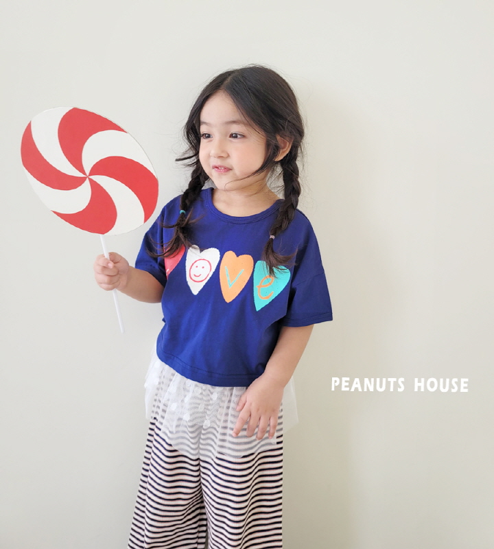 Peanuts - Korean Children Fashion - #childrensboutique - Heart Tee