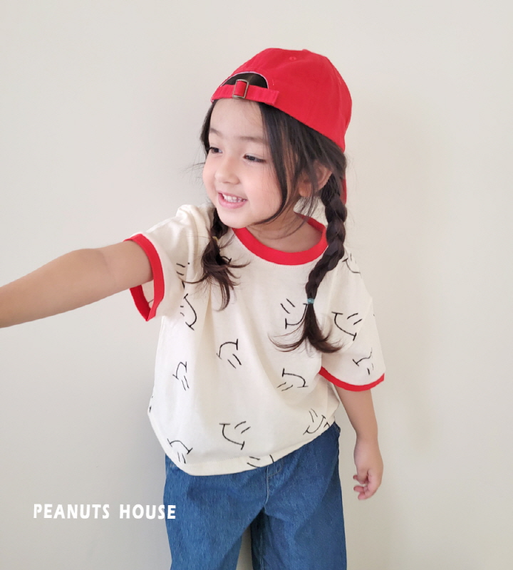 Peanuts - Korean Children Fashion - #childrensboutique - Mini Smile Tee - 8
