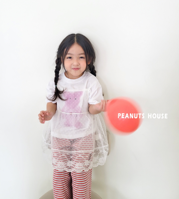 Peanuts - Korean Children Fashion - #designkidswear - Mesh One-piece - 10