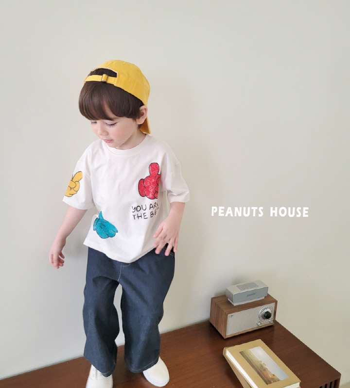 Peanuts - Korean Children Fashion - #designkidswear - Cotton Jeans - 6
