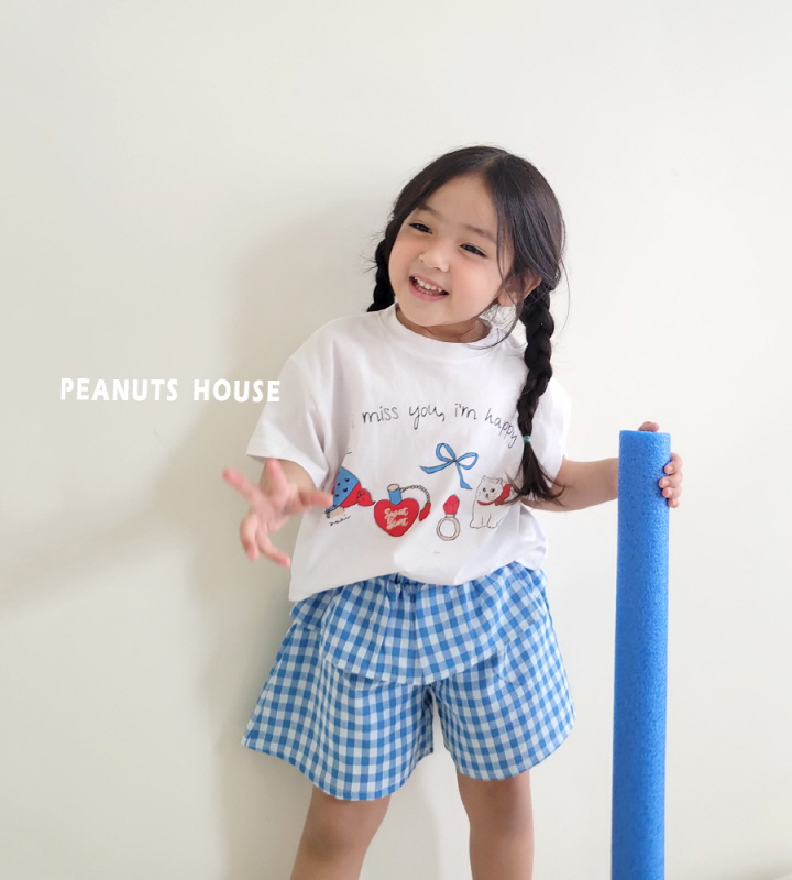 Peanuts - Korean Children Fashion - #designkidswear - Check Frill Pants - 11